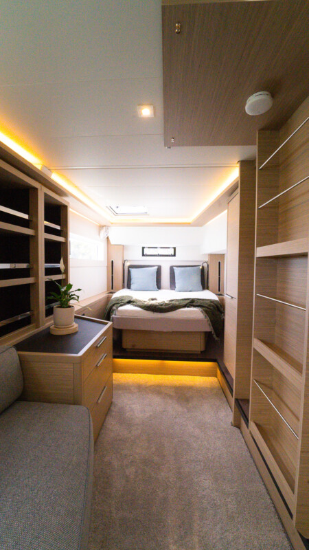 Lagoon 46 Master Cabin - Boat Shares Pittwater